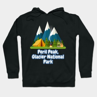 Peril Peak, Glacier National Park Hoodie